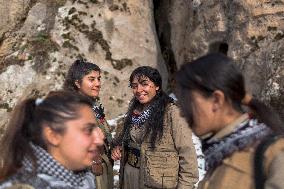 KDPI Military Drill Near Erbil - Iraq