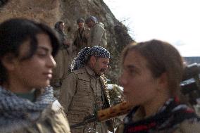 KDPI Military Drill Near Erbil - Iraq