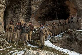 KDPI Military Drill Near Erbil - Iraq