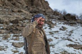 KDPI Military Drill Near Erbil - Iraq