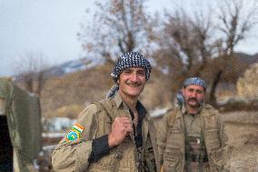 KDPI Military Drill Near Erbil - Iraq