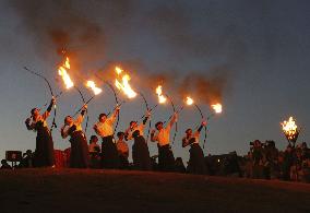 Fire festival in Wakayama