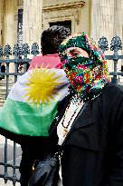 Demonstration Against Repression in Iran - Paris