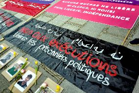 Demonstration Against Repression in Iran - Paris