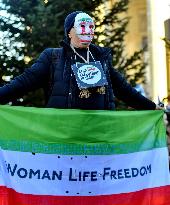 Demonstration Against Repression in Iran - Paris