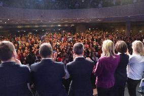 Campaign Launch Meeting for Rachida Dati - Paris