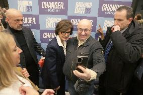 Campaign Launch Meeting for Rachida Dati - Paris