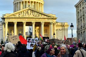 Demonstration Against Repression in Iran - Paris