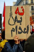 Demonstration Against Repression in Iran - Paris