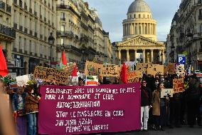 Demonstration Against Repression in Iran - Paris