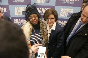 Campaign Launch Meeting for Rachida Dati - Paris