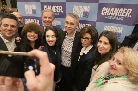 Campaign Launch Meeting for Rachida Dati - Paris