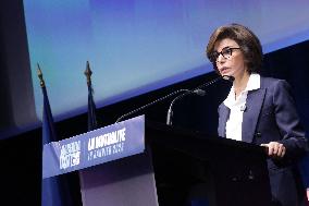 Campaign Launch Meeting for Rachida Dati - Paris