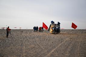 China's Shenzhou-20 Return Capsule Touches Down on Earth