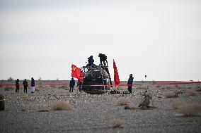 China's Shenzhou-20 Return Capsule Touches Down on Earth