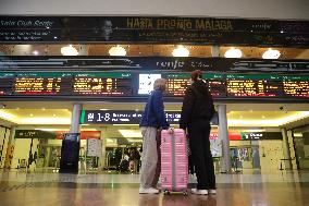 Train Station Affected After Accident in Spain