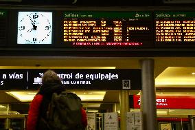 Train Station Affected After Accident in Spain