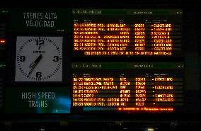 Train Station Affected After Accident in Spain