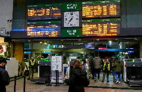 Train Station Affected After Accident in Spain