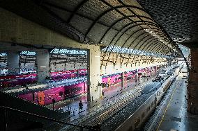 Train Station Affected After Accident in Spain