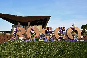 CALCIO - Altro - Tribute in memory of ACF Fiorentina president Rocco Commisso at Viola Park