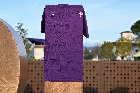 CALCIO - Altro - Tribute in memory of ACF Fiorentina president Rocco Commisso at Viola Park