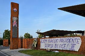 CALCIO - Altro - Tribute in memory of ACF Fiorentina president Rocco Commisso at Viola Park