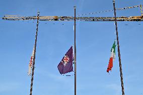 CALCIO - Altro - Tribute in memory of ACF Fiorentina president Rocco Commisso at Viola Park