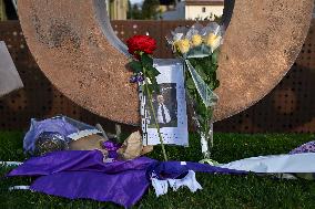 CALCIO - Altro - Tribute in memory of ACF Fiorentina president Rocco Commisso at Viola Park