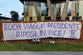 CALCIO - Altro - Tribute in memory of ACF Fiorentina president Rocco Commisso at Viola Park