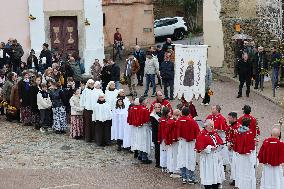 Celebration of The Feast of Saint Anthony Abbot - Corsica