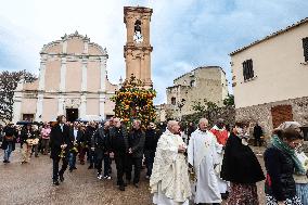 Celebration of The Feast of Saint Anthony Abbot - Corsica