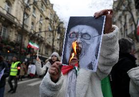 March For Iran - Paris