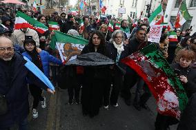 March For Iran - Paris