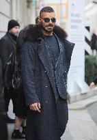 MFW - Ricky Martin Leaves Armani