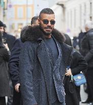 MFW - Ricky Martin Leaves Armani