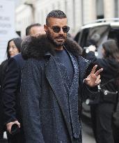 MFW - Ricky Martin Leaves Armani