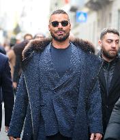 MFW - Ricky Martin Leaves Armani