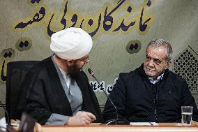 Iran's President Meeting Supreme Leader's Representatives - Tehran