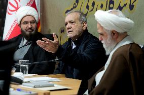 Iran's President Meeting Supreme Leader's Representatives - Tehran