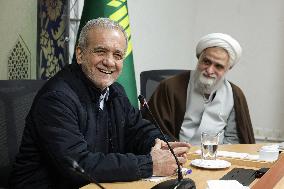 Iran's President Meeting Supreme Leader's Representatives - Tehran