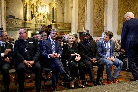 Princess Beatrix At the Work Symposium Connected in Freedom - Utrecht