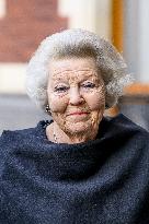 Princess Beatrix At the Work Symposium Connected in Freedom - Utrecht