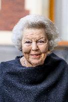 Princess Beatrix At the Work Symposium Connected in Freedom - Utrecht