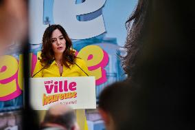 Sarah Knafo Press Conference - Paris