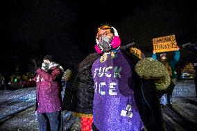 Anti-ICE Protest - Minneapolis