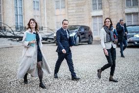 PM Lecornu After the Cabinet Meeting - Paris