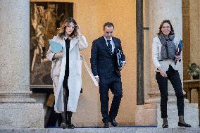 PM Lecornu After the Cabinet Meeting - Paris
