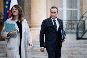 PM Lecornu After the Cabinet Meeting - Paris