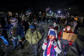 Anti-ICE Protest - Minneapolis